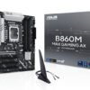 ASUS B860M MAX GAMING AX Intel LGA1851 mATX motherboard Advanced AI 4xDDR5 PCIe 5.0 x16 3xM.2 1xDisplayPort 4xSATA
