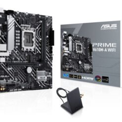 ASUS PRIME H610M-A WIFI LGA1700 microATX 2DDR5 1xHDMI 1xDP 1xD-Sub 4xSATA 2xM.2