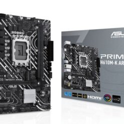 ASUS PRIME H610M-K ARGB LGA 1700 2DDR5 microATX 4xSATA MB 1xHDMI 2.1 1xD-Sub 1xM.2