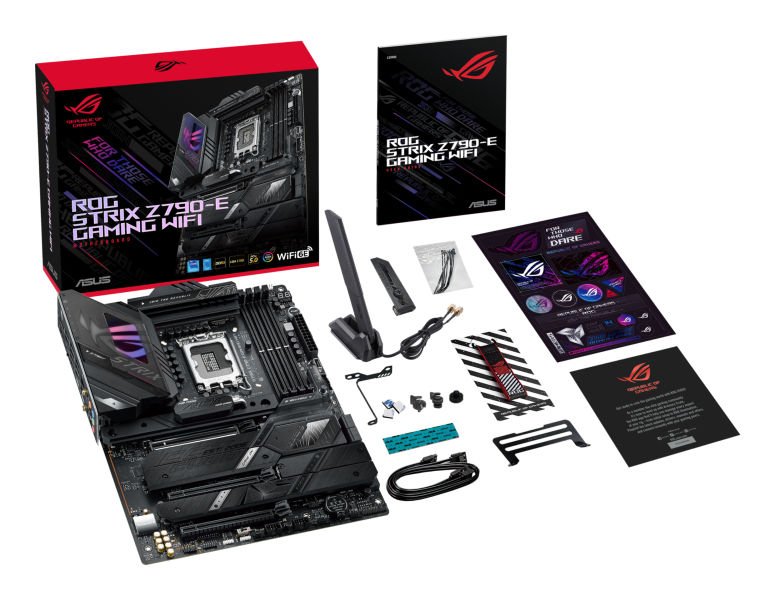 ASUS ROG STRIX Z790-E GAMING WIFI MB LGA1700 4xDIMM DDR5 5xM.2 4xSATA - Image 5