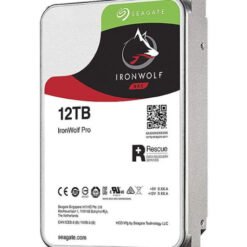 SEAGATE Ironwolf PRO Enterprise NAS HDD 12TB 7200rpm 6GB/s SATA 256MB cache 8.9cm 3.5p 24x7 for NAS & RAID Rackmount System BLK